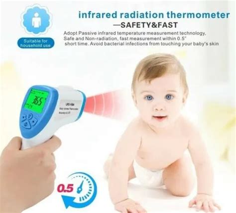 Handheld Non Contact Infrared Digital Forehead Thermometer Baby Adult