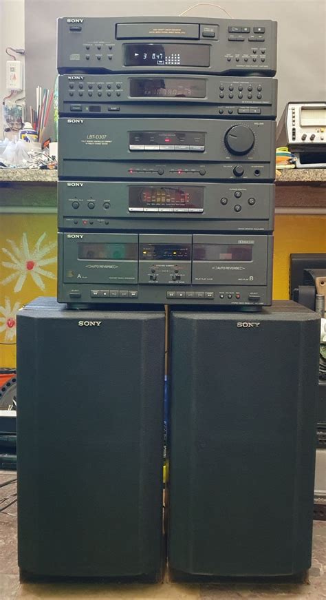 Wie A Sony Hst D Wzmacniacz W Radio Equalizer Cd Deck Aux