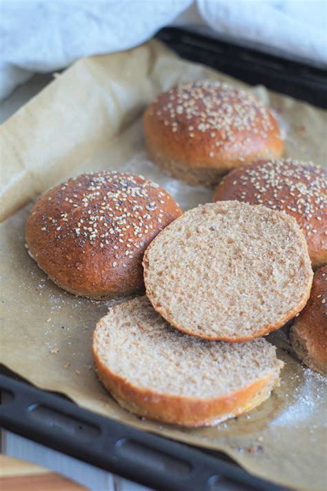 Vollkorn Burger Buns Perfekte Gesunde Grundlage F R Eure Burger