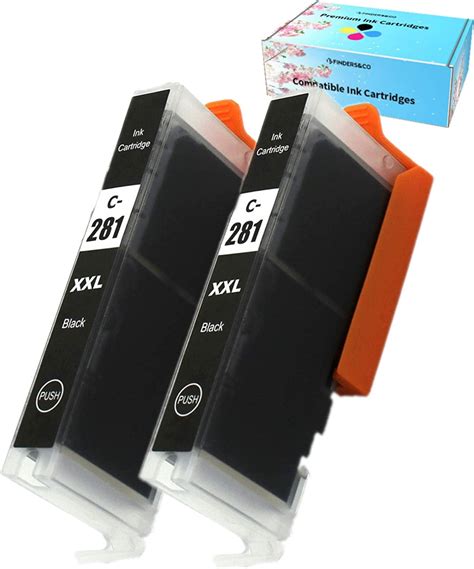 CLI281 CLI 281 XXL Black Ink Tank Replacement For Canon PGI 280 XXL CLI