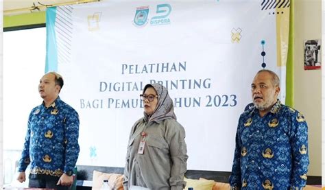 Dispora Tangsel Tingkatan Skill Pemuda Dengan Pelatihan Digital Printing