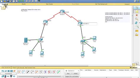 configuration basique d un routeur cisco commande Ping et tracert شرح