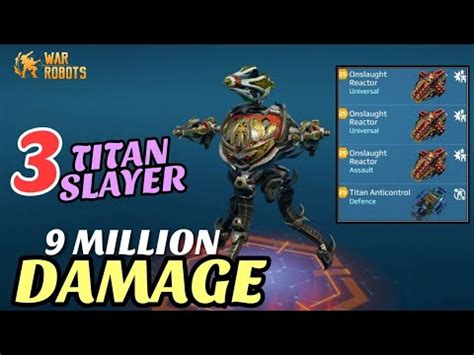 How Strong Titan Indra War Robots Best Module Titan Indra Youtube