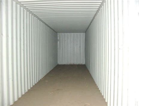 Galvanized Steel 40 Feet Shipping Container For Storage Size