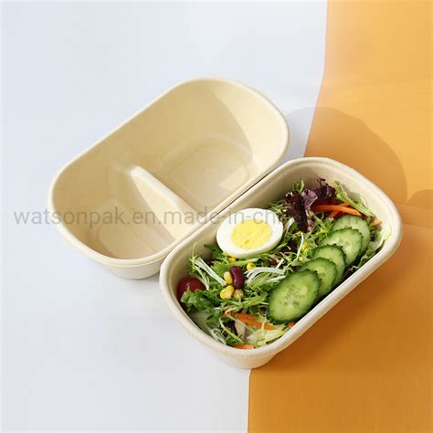 Watsonpak Microwave Oven Safe 100compostable 1000ml Biodegradable