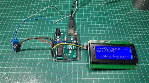 Membaca Tegangan Dc Menggunakan Arduino Dan Sensor Tegangan Idrus Project