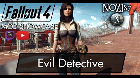 Fallout 4 Mod Showcase Evil Detective By Grinnginurchen Youtube