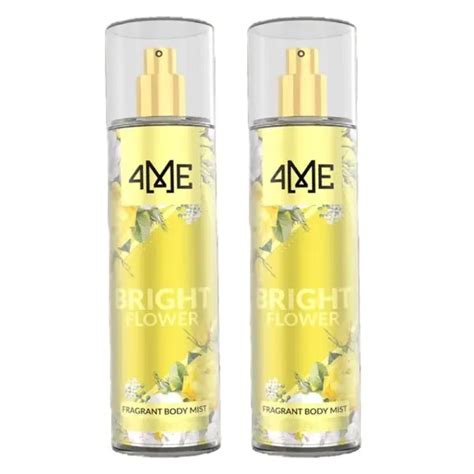 Me Bright Flower Body Mist Ml Combo Pack Trynow Pk