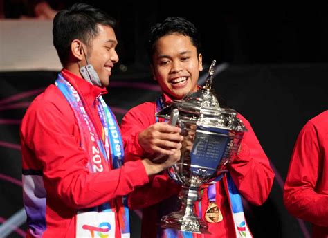 FOTO Potret Kemenangan Indonesia Merebut Kembali Piala Thomas Ke