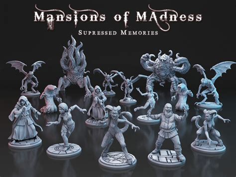 Купить Ибей Mansions of Madness Suppressed Memories Monsters