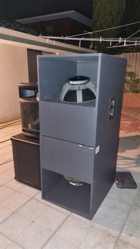 Hire Folded Tapped Horn Subwoofer BARRETT AUDIO TAC18 Perth Australia