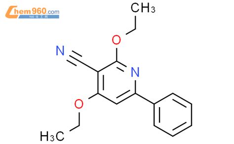 94367 82 5 3 Pyridinecarbonitrile 2 4 diethoxy 6 phenyl CAS号 94367 82