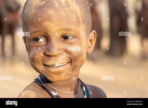 Himba Nomaden Ovahimba Living Museum Opuwo Kaokoland Namibia Stock
