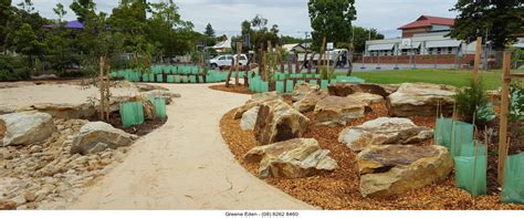 Nature Play Boulders Stepping Stones Carey Gully Sandstone