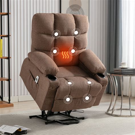 Uhomepro Electric Heat And Massage Lift Recliners For Elderly Recliner Chair For Seniors Power