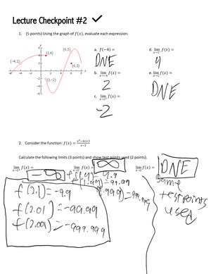 Calc Sheet Calc Final Study Guide Limits Definitions Precise