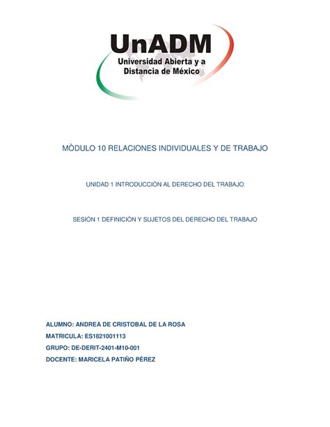 SESIÒN 2 FUENTES Y LEGISLACIÓN DEL DERECHO DEL TRABAJO EN MÉXICO