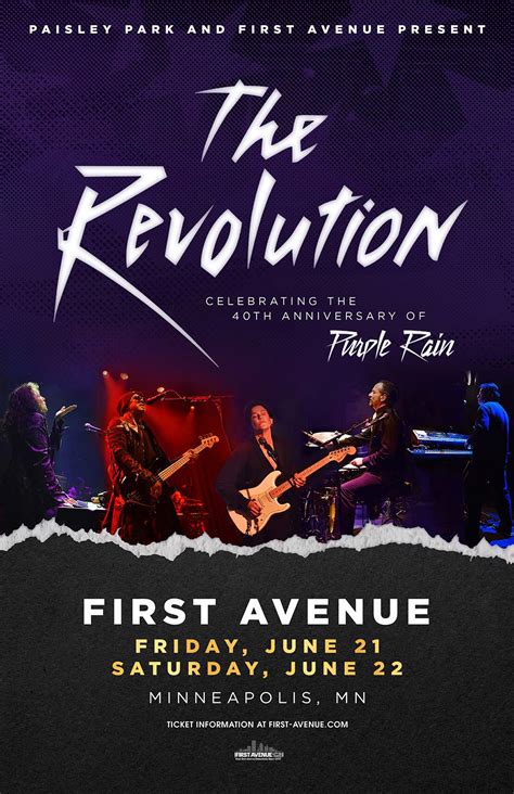 The Revolution ★ First Avenue First Avenue