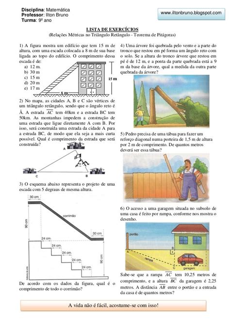 Atividade De Teorema De Pitagoras The Best Porn Website