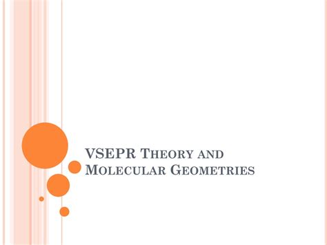 Ppt Vsepr Theory And Molecular Geometries Powerpoint Presentation