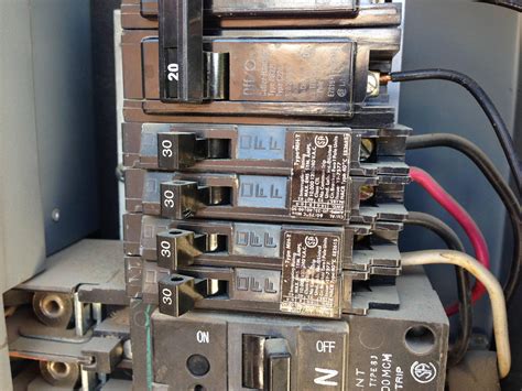 30 Amp Double Pole Breaker Wiring Eaton Br2150 Plug-on Mount