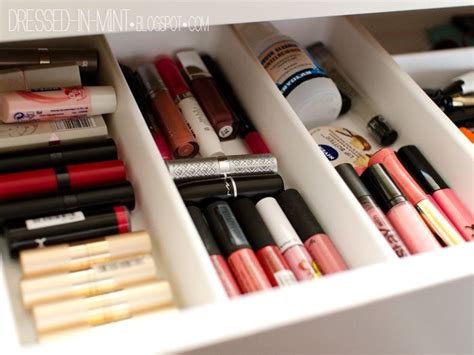 ORGANIZACJA KOSMETYKÓW moja toaletka Makeup drawer Drawers Makeup