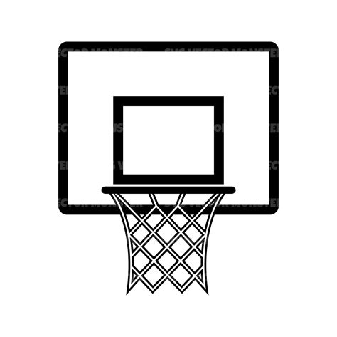 Basketball Cut Net Vector