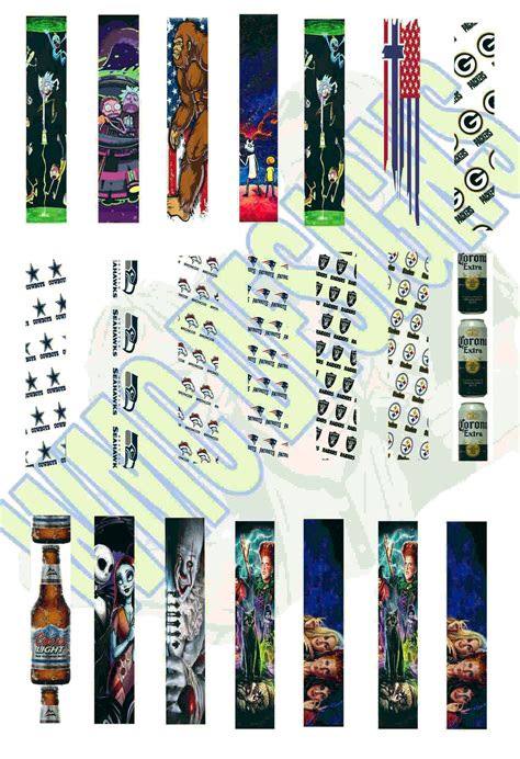 21 Wristlet Keychain Sublimation Designs Ready To Print Png Etsy