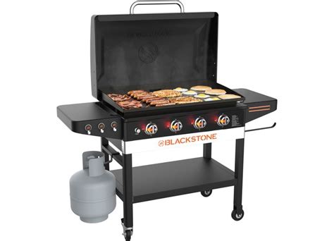 Blackstone Patio 36” Cart Griddle With Hood Omni Outdoor Living