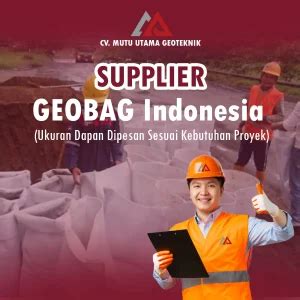 Aplikasi Geobag Untuk Penanganan Bencana Banjir Dan Longsor