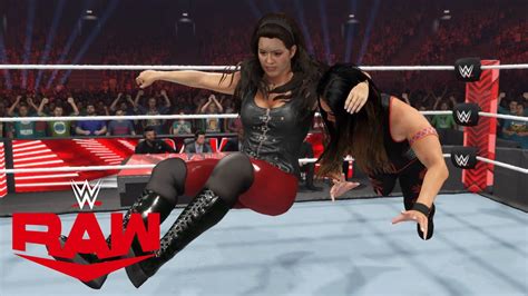 Wwe K Raw Tamina Vs Nikki Cross Youtube