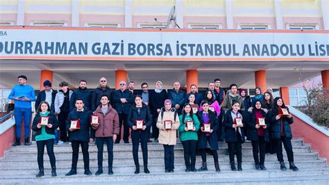 Velilerimize D L Abdurrahman Gazi Borsa Stanbul Anadolu Lisesi