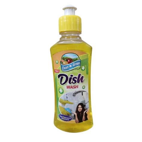 Ml Clean O Green Liquid Dish Wash At Rs Bottle Dishwash Gel In