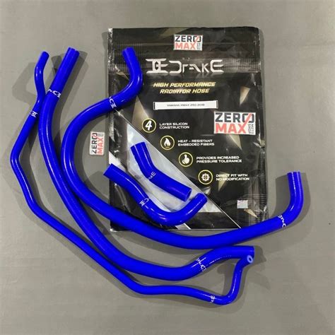 Jual Selang Radiator Hose Kit DRAKE Original Yamaha XMAX X MAX 250 Biru