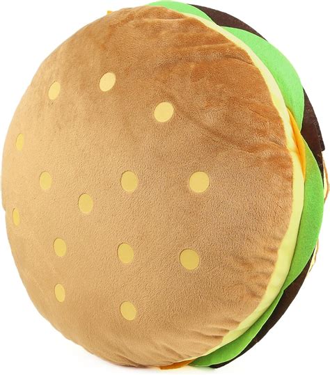 Cheeseburger Plush Kids Hamburger Pillow Stuffed Burger