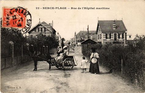 Berck Plage Rue de l hopital maritime à Berck Cartorum