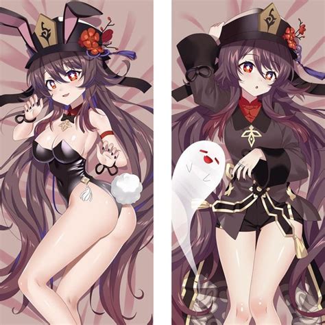 Genshin Hu Tao Dakimakura Etsy Denmark