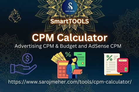 Advertising Cpm Budget And Adsense Cpm Calculator Smarttools