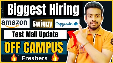 Swiggy Amazon Capgemini Hexaware Biggest Update Off Campus Hiring