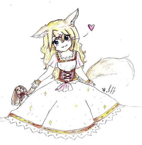 Fennec Girl Chibi By Little Fennec Fox On Deviantart