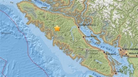 Quake measuring 4.6 rattles central Vancouver Island, no damage ...