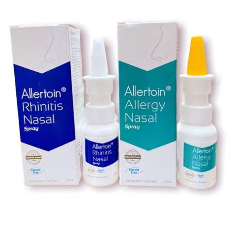 Allertoin Nasal Spray 20ml Allergy Rhinitis Nasal Spray Exp 11