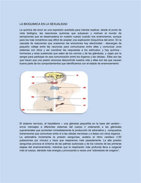 La Bioquimica En La Sexualidad Pdf