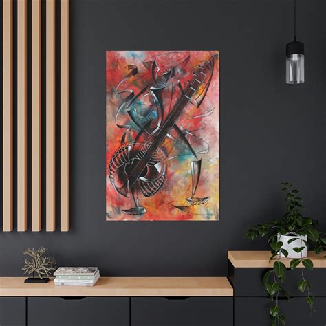 Zeze Instrument Large Print On Canvas Artbyabu