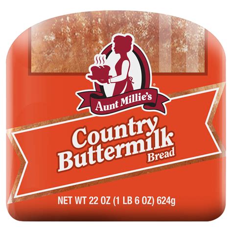 Aunt Millies Country Buttermilk White Bread 22 Oz