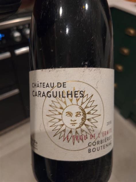 2019 Château de Caraguilhes Corbières Boutenac le trou de l ermite