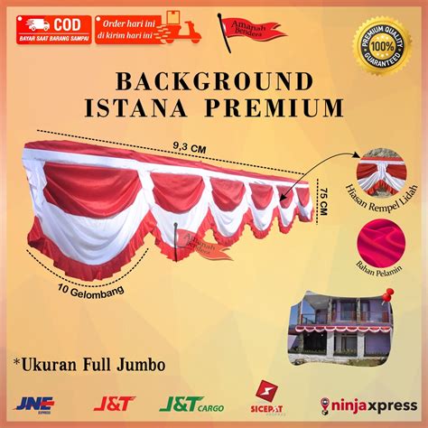 Jual Background Istana Jumbo Premium Gelombang Shopee Indonesia