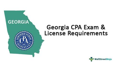 Georgia Cpa Exam And License Requirements 2023