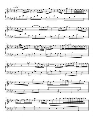 Free Sheet Music Piano Concerto No 5 In F Minor BWV 1056 II Largo