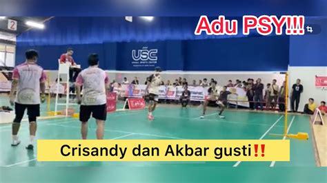 SIAPA KAH YG PANTAS MELAJU KE BABAK FINALS Crisandy Atau Akbar Gusti